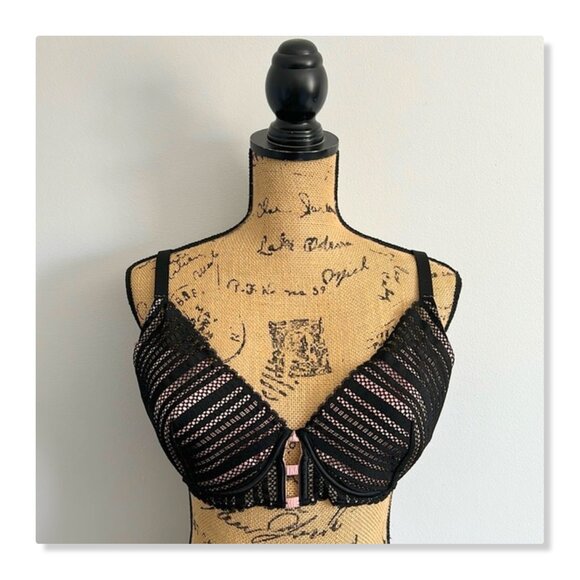 Victoria's Secret Lace Plunge Bra 36DD - Picture 5 of 13